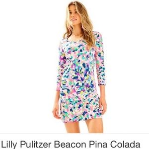 Lilly Pulitzer Beacon Dress in Pina Colada Club.